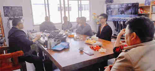 热烈欢迎江农深圳校友会领导一行莅临江湖云考察指导工作!(图5)